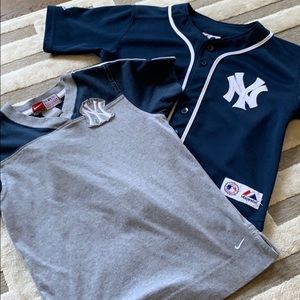 Two New York Yankees Shirts
